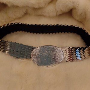 VTG Womens snake belt silver 621